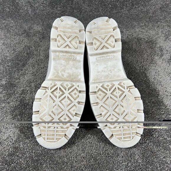 Converse Chuck Taylor All Star Hi 571211C Women’s 8 White Lugged Platform Shoes - Picture 9 of 12